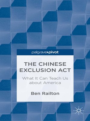 cover image of The Chinese Exclusion Act